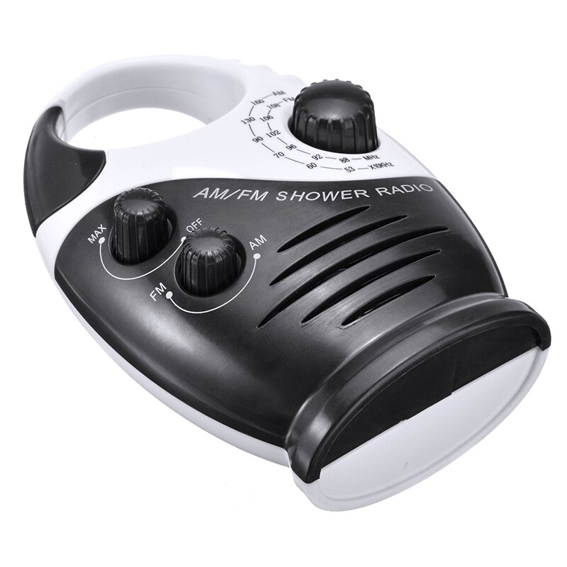 1 Pc Badkamer Speaker Verstelbare Volume Muziek Opknoping Waterdichte Draagbare Handvat Mini Douche Radio Am Fm