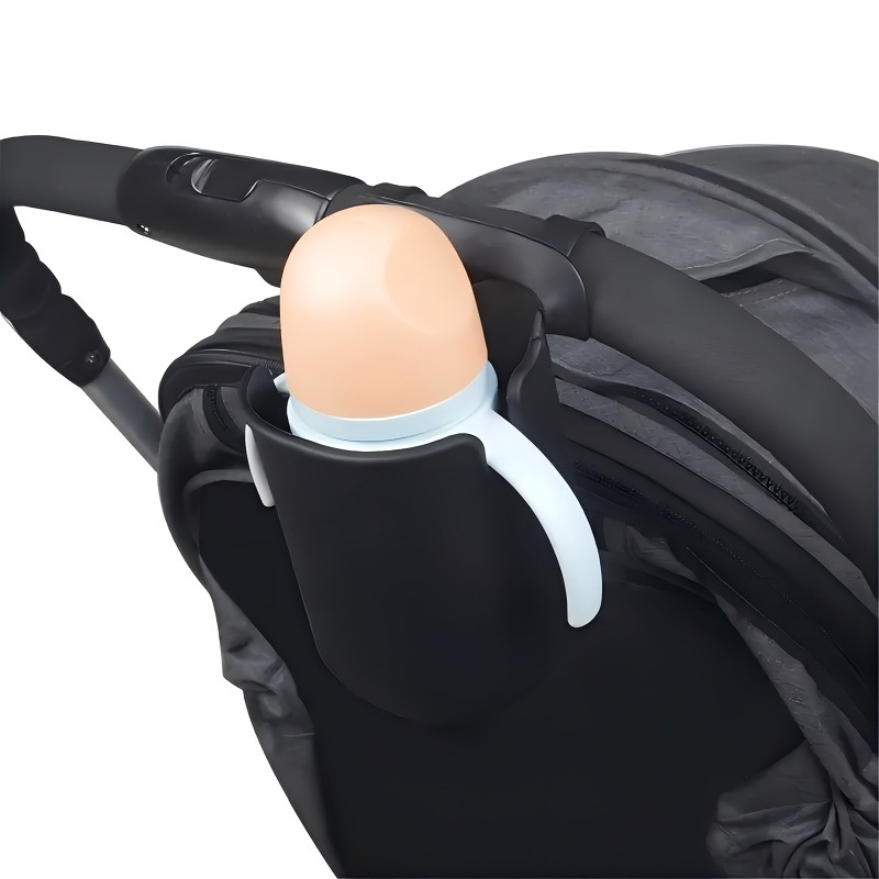 Universal Stroller Cup Holder Silicone Pram Cup Holders Bottle Phone Organizers Portable Wheelchair Bicycle Bottle Storage Bag