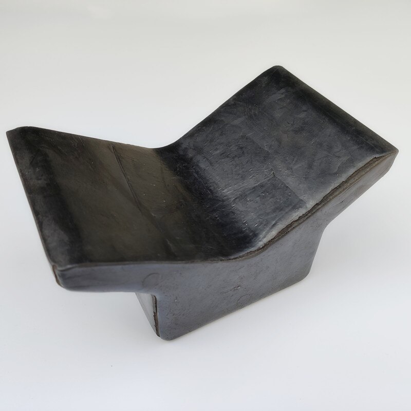 CVP Black Rubber Boat Trailer Bow Stop V Block Roller RV Parts Camper Caravan Accessories