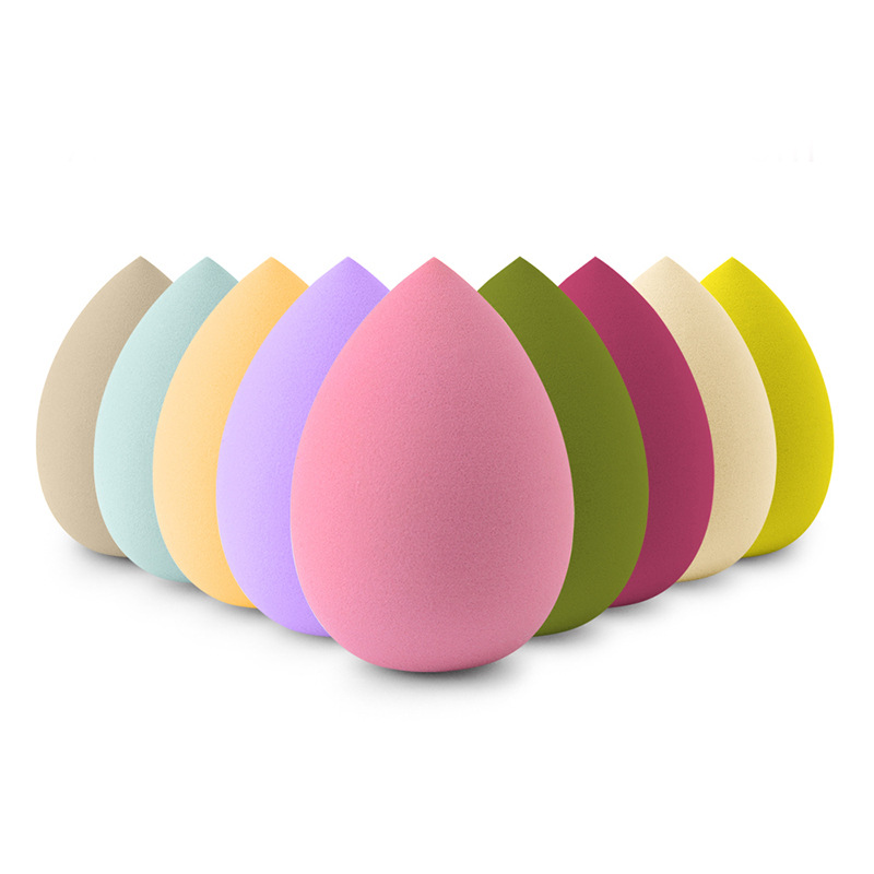 7pcs Beauty Egg Set Gourd Water Puff Makeup Puff Set Colorful Cushion Cosmestic Sponge Tool Wet and Dry Use