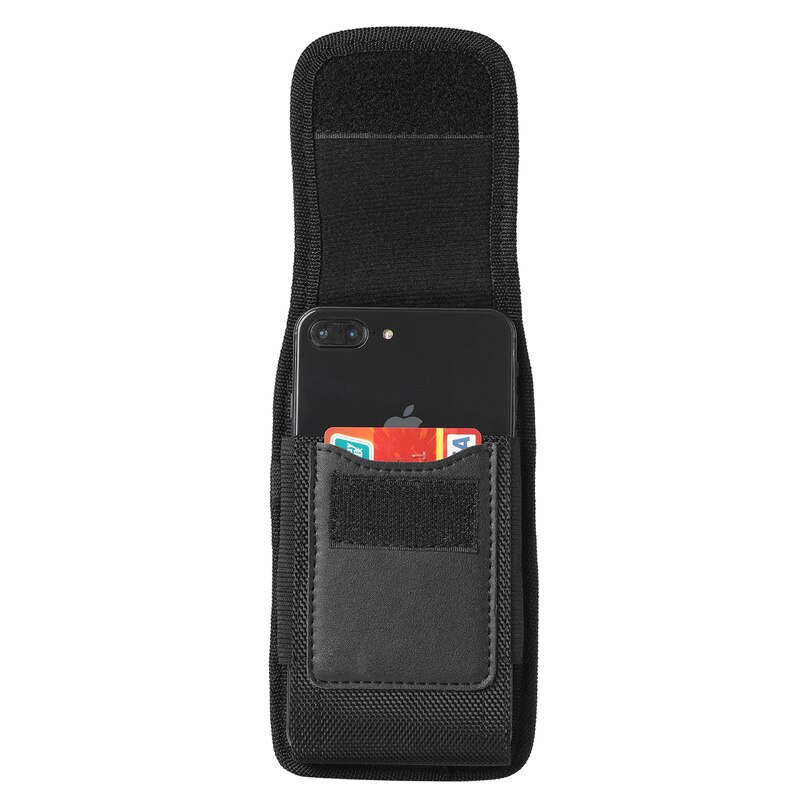 Universele telefoontas oxford stoffen kaarthouder voor oppo reno 4 lite se fz reno 4 pro 4 5g 10x zoom hoesje riemclip holster