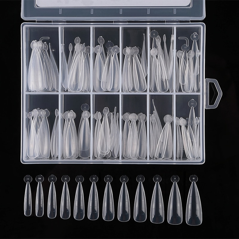 Dual Formulieren False Tip Systeem Quick Extension Mallen Acryl Decoratie Art Mold Franse Bouwen Vorm Nagels Bovenste Vormen: 120pcs box-A