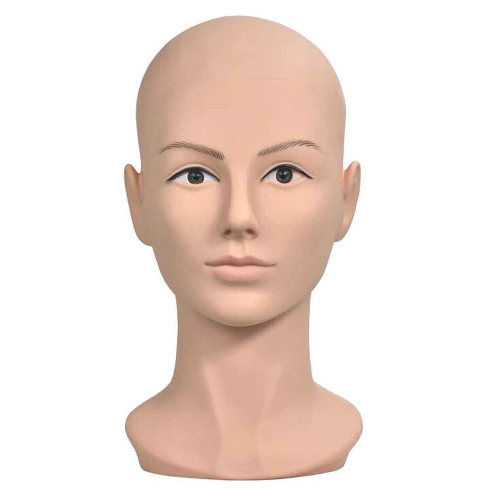 Mujer modelo de cabeza Peluca de pelo pantalla maniquí pantalla Peluca de Hat Stand estilo cabeza para hacer pelucas