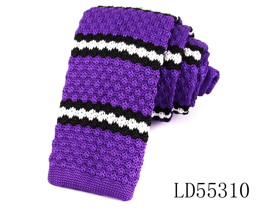 Knit Neck Ties For Men Women Skinny Tie Casual Striped Ties Boy Girls Knitted Necktie Groom Slim Neckties For Wedding: Yellow