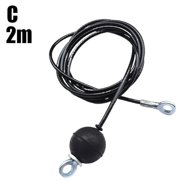 1,4 m/1,8 m/2m/2,5 m/Draht Seil Heavy Duty Stahl Drahtseil Für Hause kabel Maschine Fitness Pulley Zubehör 5mm Seil M4h7 S2s3: Default Title