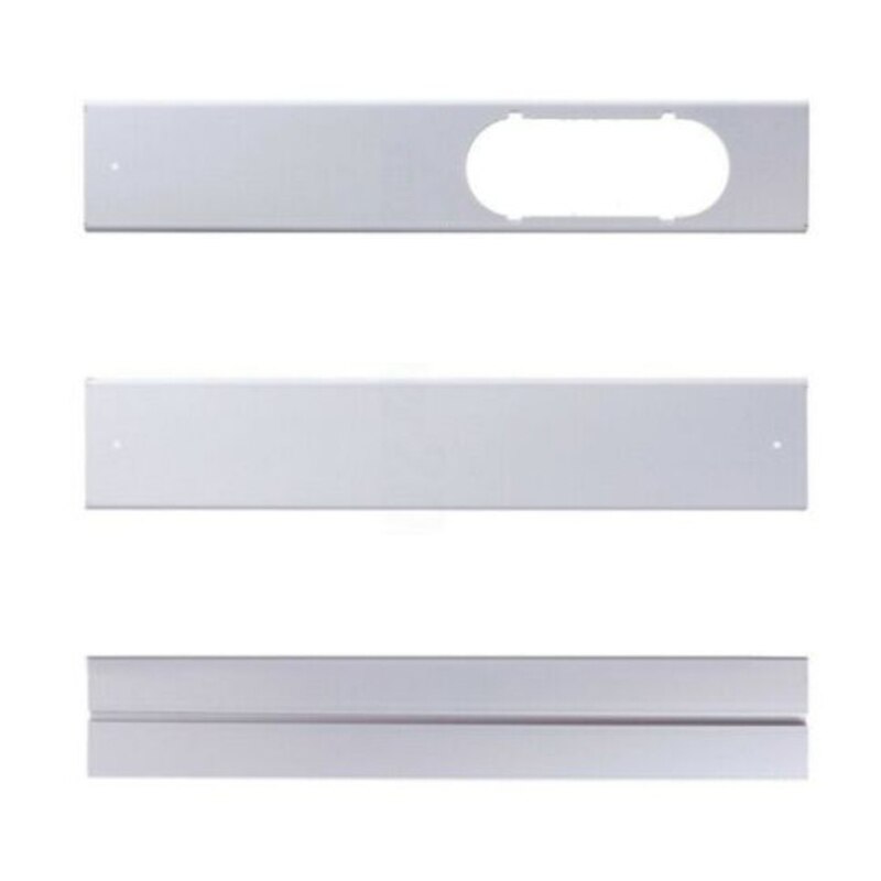 Adjustable Window Kit Plate Exhaust Hose Tube Connector for Portable Air Conditioner D1: 3 Pcs
