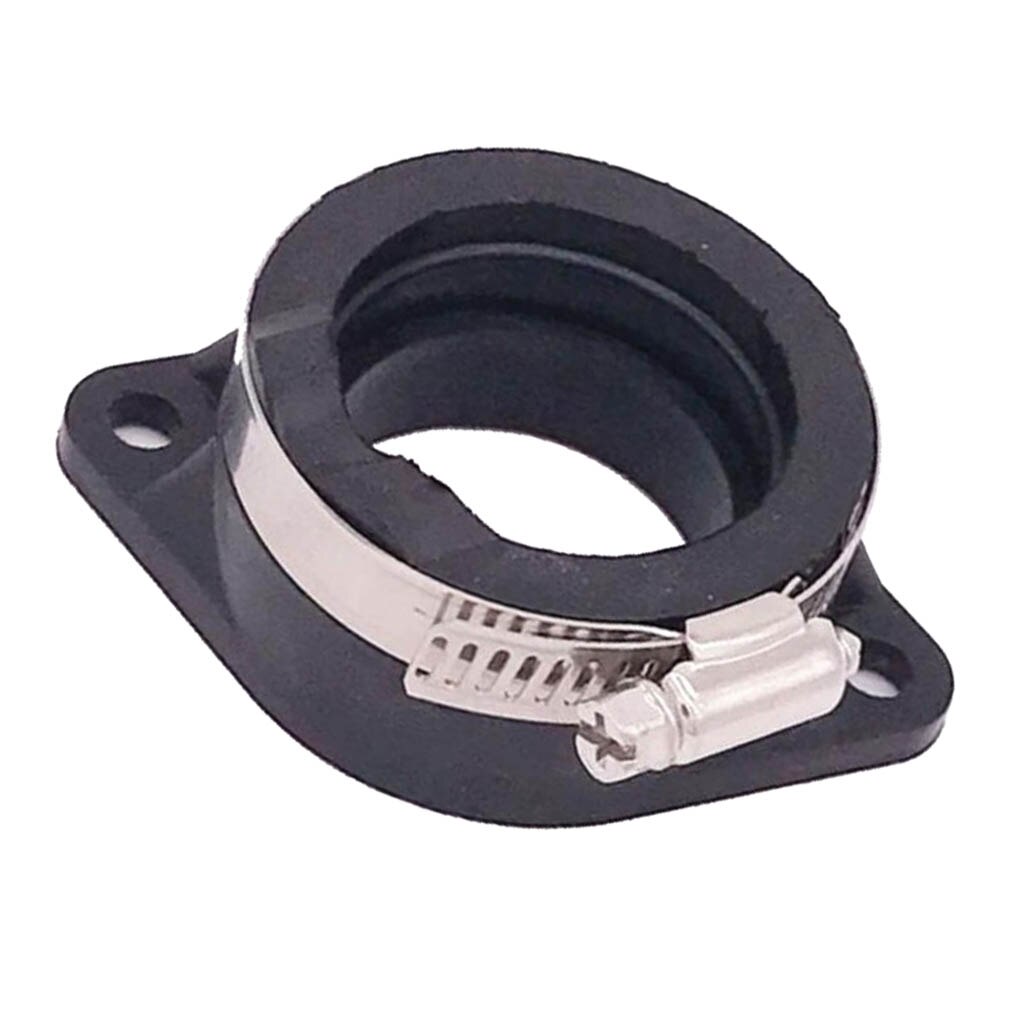 36mm 40mm förgasare insugningsgrenrörsflänsadapter passande för suzuki  gn250 ( svart)