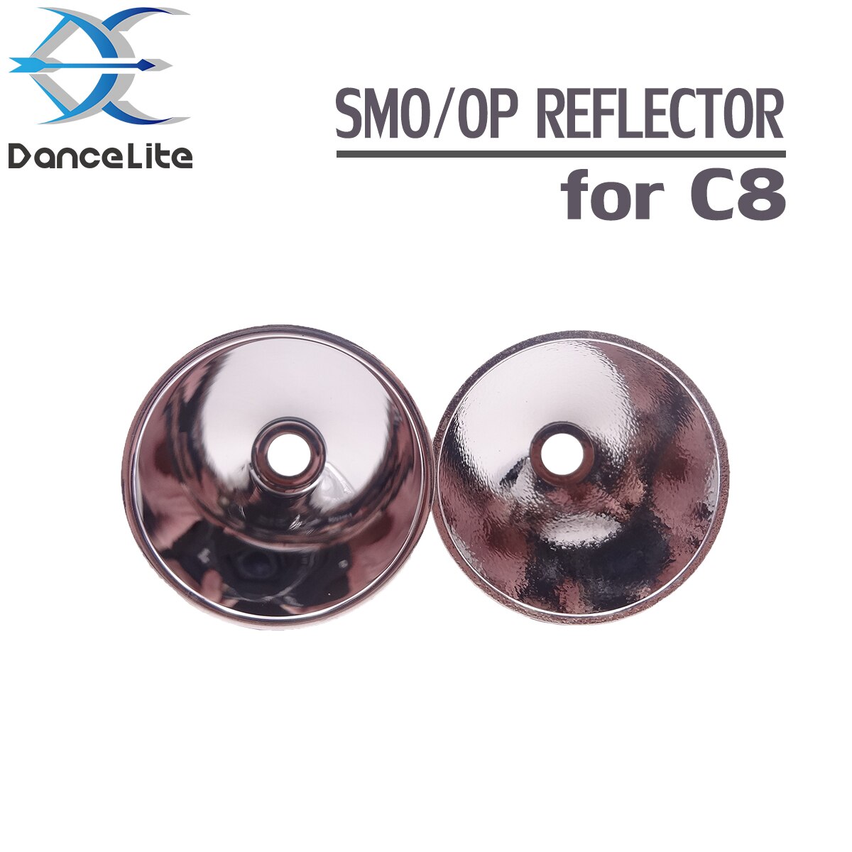 1PC Aluminium Reflector SMO/OP Licht Cup Voor C8 Model LED Zaklamp Zaklamp Linterna