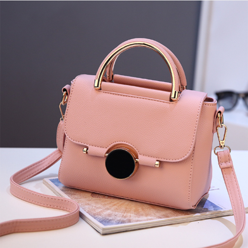 Charme chique schoudertas veelzijdige messenger bag buitengewone edele handtas: Roze