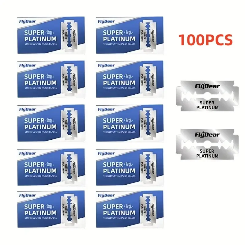 Classic Retro Stainless Razor Double Edge Razor Blades Men's Safety Razors Barber Tool Shave Hair Removal Razor: Red