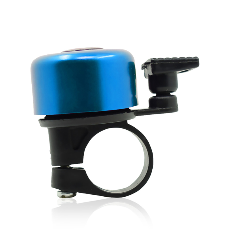 Timbre de bicicleta MTB, bocina de alarma de advertencia de seguridad para bicicleta de aleación de aluminio, fácil de instalar, timbre para manillar de bicicleta, accesorios para ciclismo: Rojo