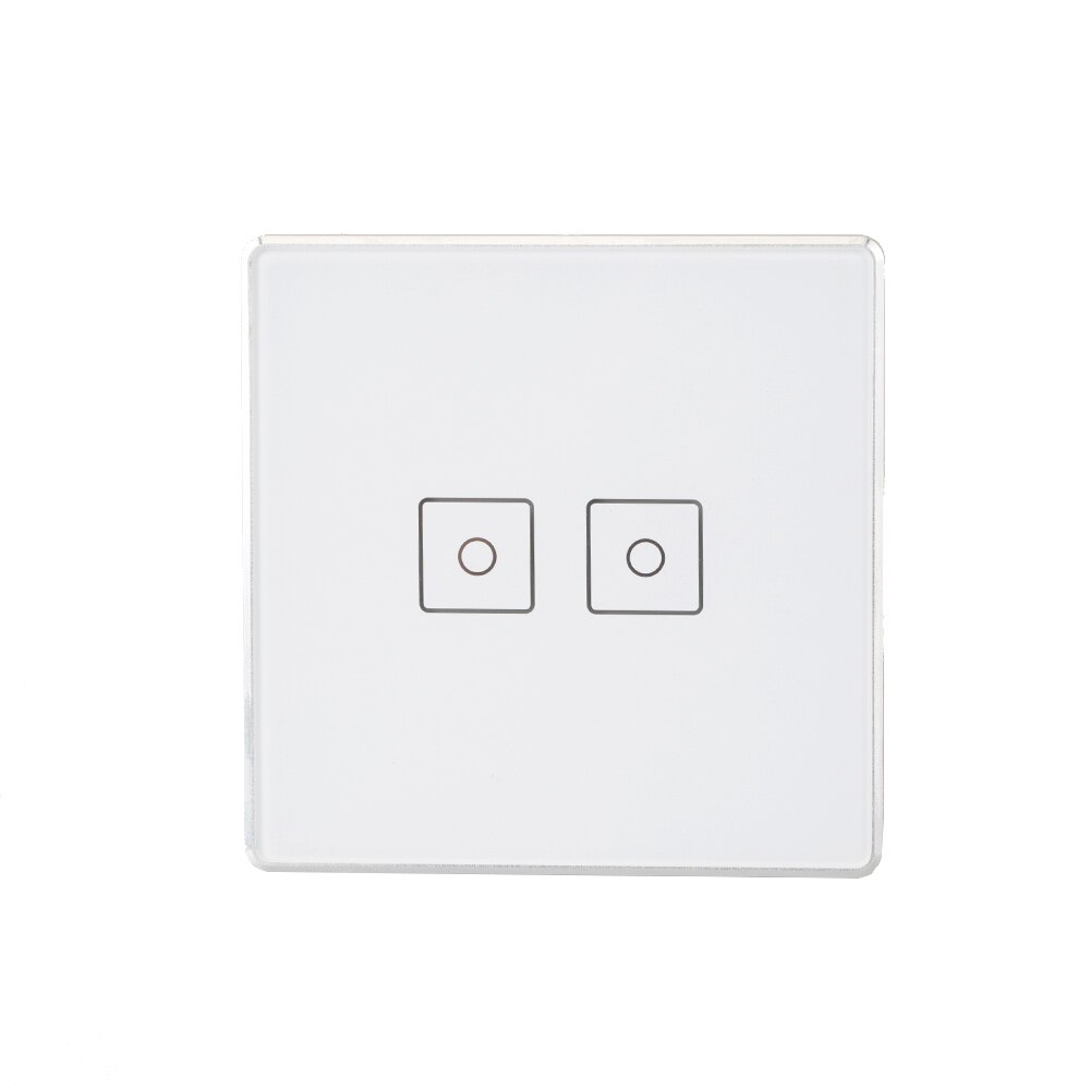 Z-Wave plus Touch panel Wall Mounted light Switch socket 1/2/3 gang support single live wire connection