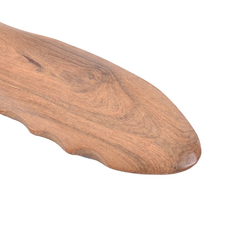 Bra trä fisk form kropp massage verktyg hälsovård avslappning trä fot roller massager hand trä massage verktyg