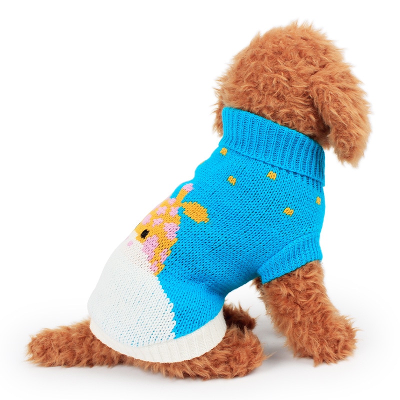 Color al azar sudadera para cachorro perro Navidad Año invierno esfinge gato ropa para pequeño mediano perros gatos Chihuahua ropa para mascotas