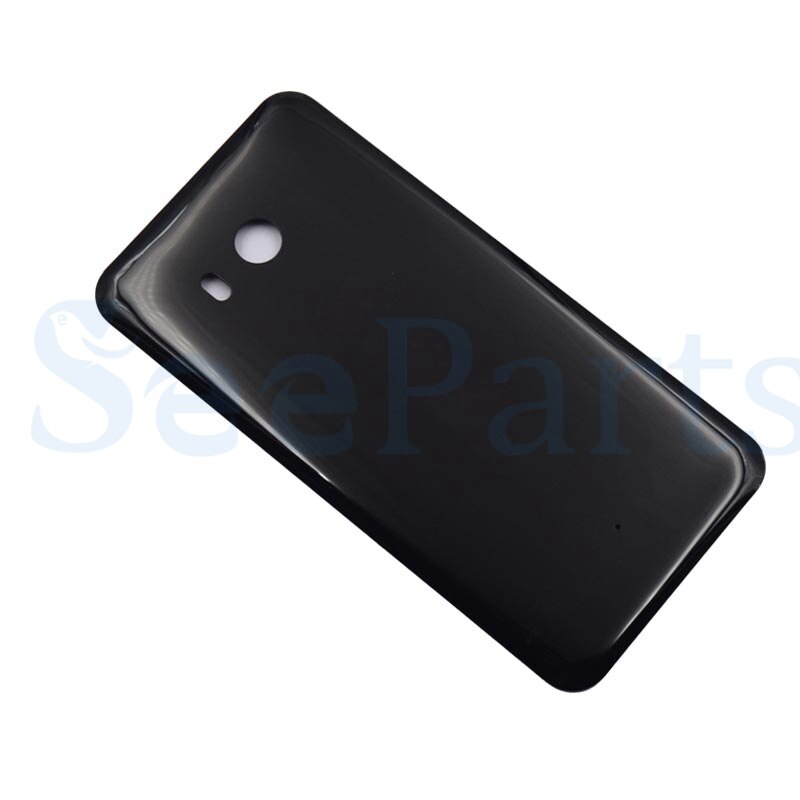 pour HTC U11 U-3W U-1W couverture de batterie arrière porte en verre arrière boîtier de boîtier en verre pour HTC U11 couvercle de batterie + outils