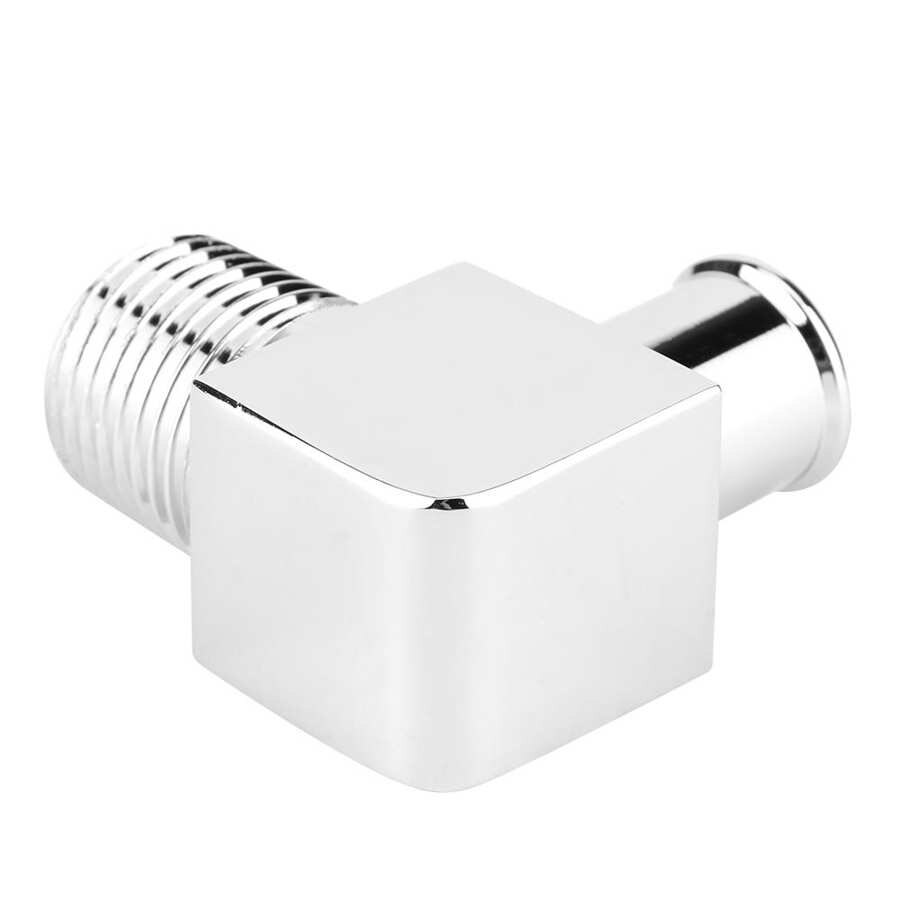 Heater Hose Fitting Aluminum Alloy Heater Hose Fitting 90 Degree Connector 1/2in NPT to 5/8in Hose Barb Heater Hose Connector