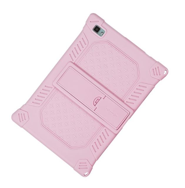Case Cover Voor Teclast P20HD 10.1 Inch Tablet Pc Stand Bescherming Siliconen Case: Pink
