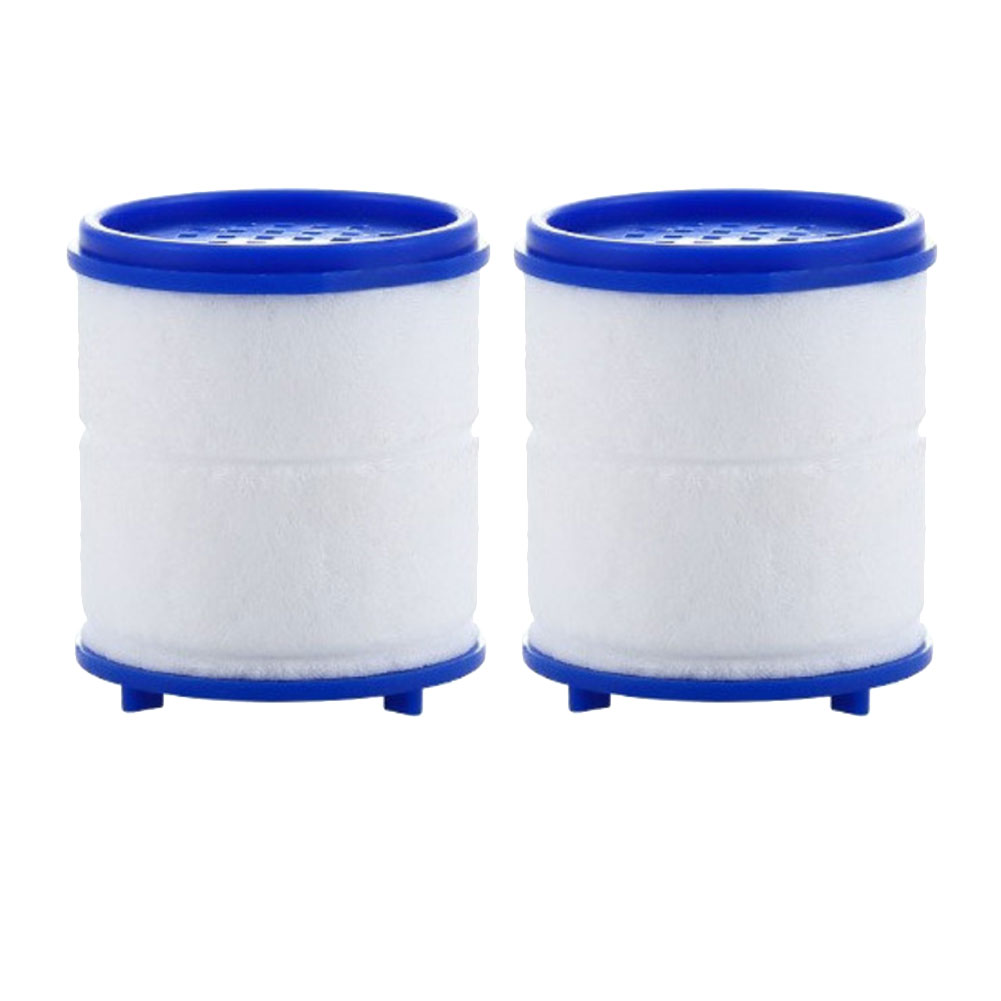 24-2 Stuks Kraan Waterfilter Purifier Element Huishoudelijke Waterfilter Voor Keuken Badkamer Douche 360 ° Verwijderen Chloor Zwaar Metaal: Rood