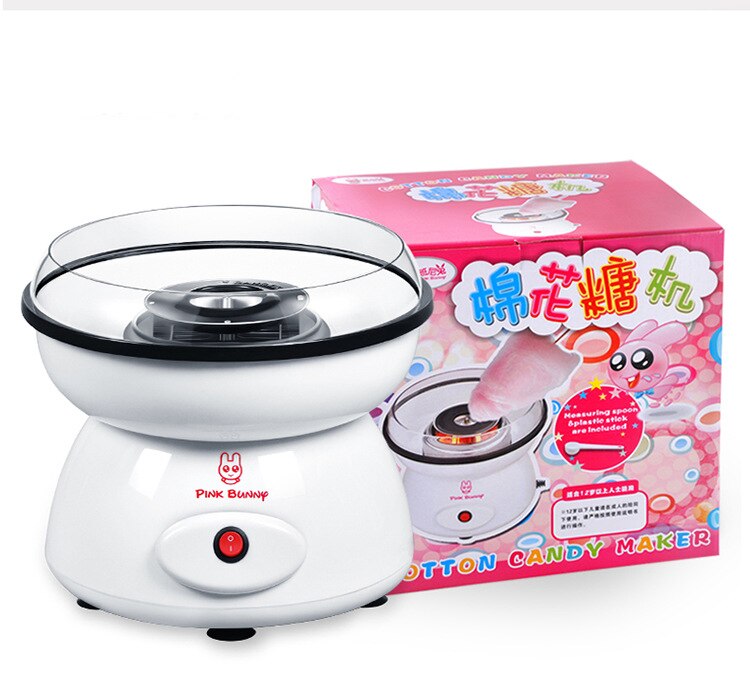 500W Electric Mini Sweet Cotton Candy Maker Machine Nostalgia DIY Cotton Candy Sugar Machine For Kids