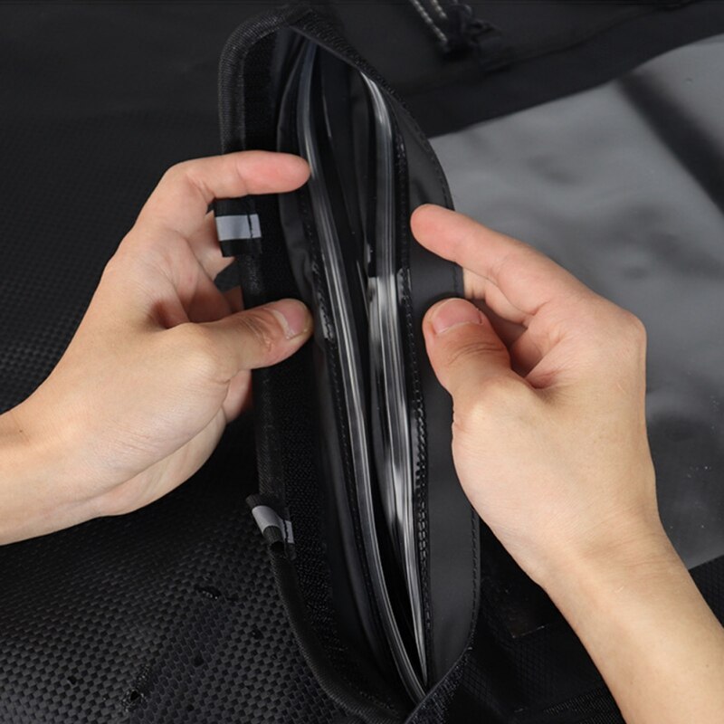 Portable Lightweight Dry Map Cover Outdoor Waterproof Clear PVC Case Maps Pouch Holder Camping Hiking Transparent Bag