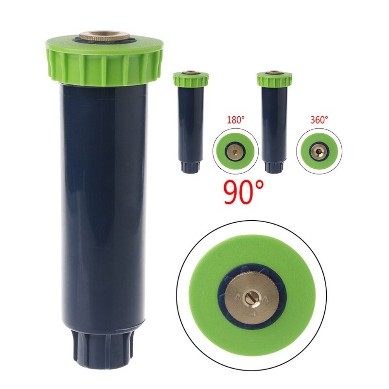 Irrigatore Da Giardino Rotante A 3 Bracci – 36 Ugelli Regolabili – Copertura Fino A 15m – Hinastar