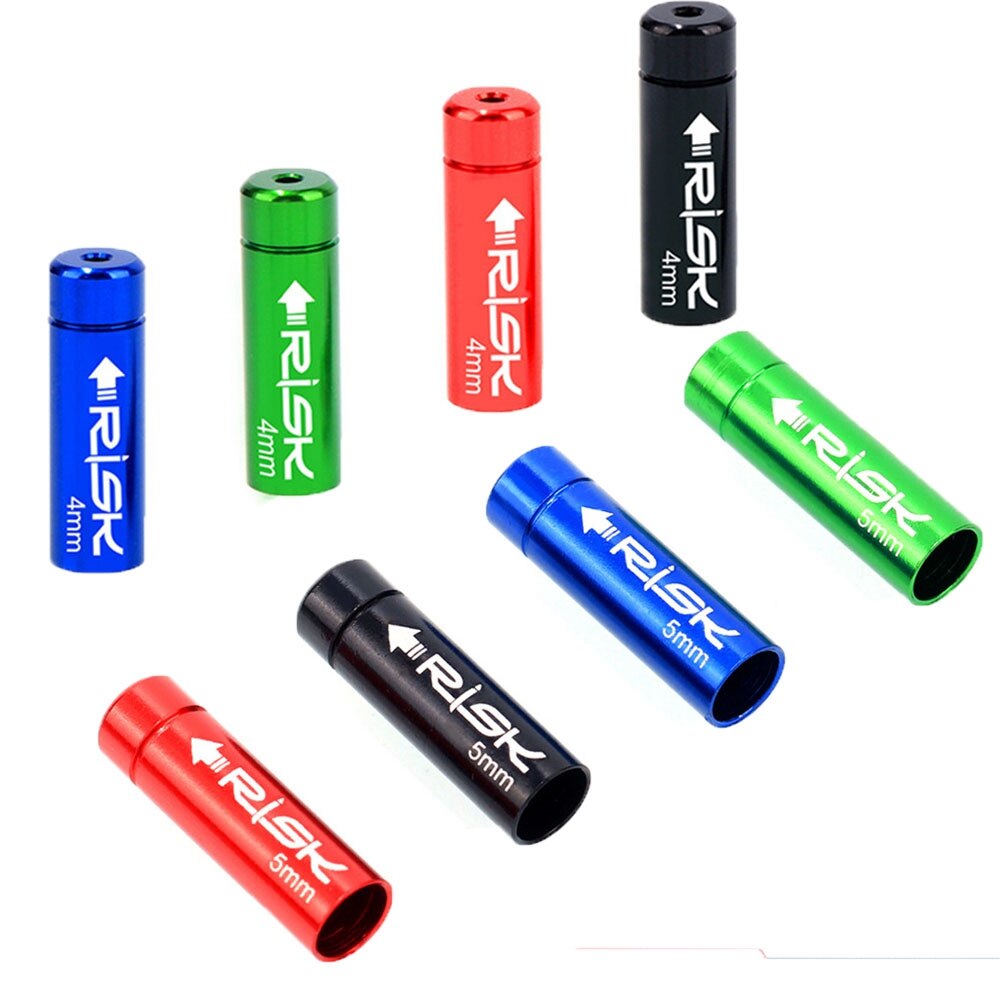10pcs Cable Caps For Bike Bicycle 4mm 5mm Derailleur Shift Brake Cable End Cap Housing Ferrules Crimps Dust Cover Wire Tip