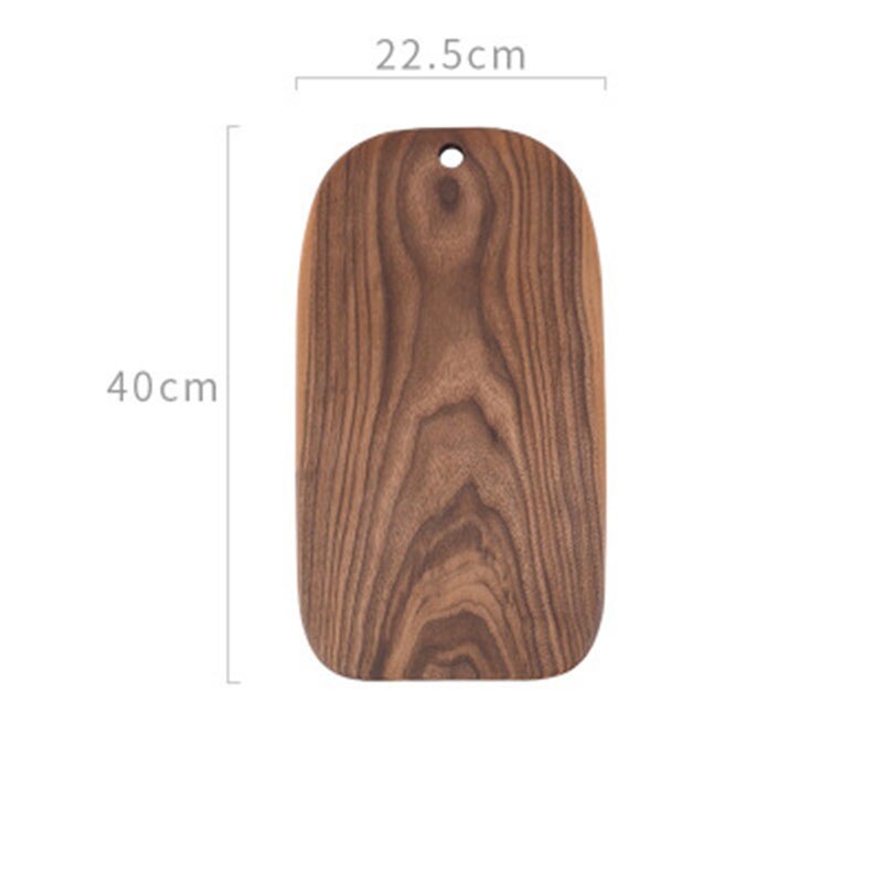 Chopping Boards Solid Wood Cutting Board Black Walnut Pizza Board Wood Steak Bread Board Cutting Vegetables Fruit Tabla De Corte: Purple