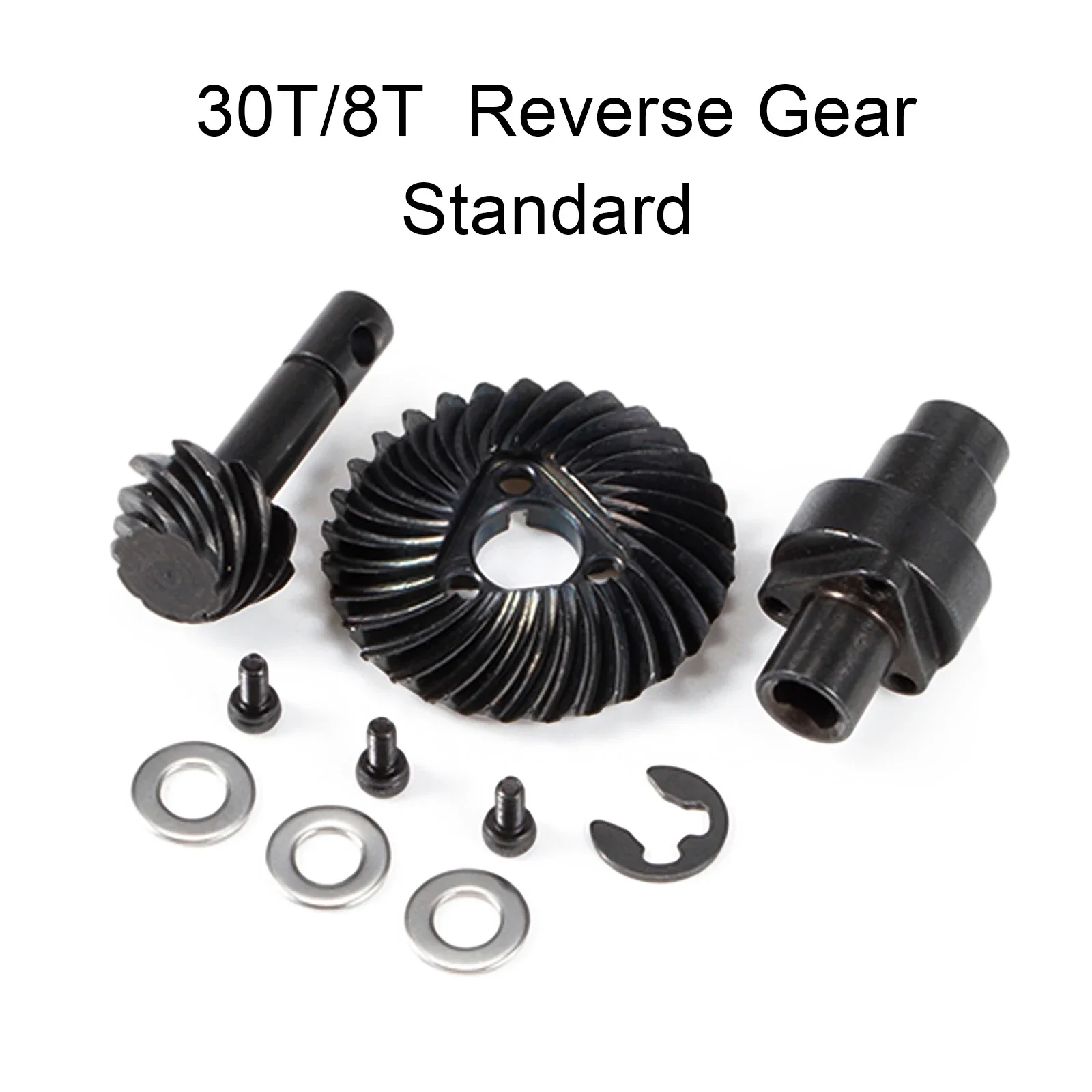 Juego de engranajes cónicos helicoidales Overdrive Underdrive 24/8T 27/8T 30/8T 33/8T para Axial SCX10 Pro SCX10 II AR44 SCX10 III AR45 Capra F9: Morado