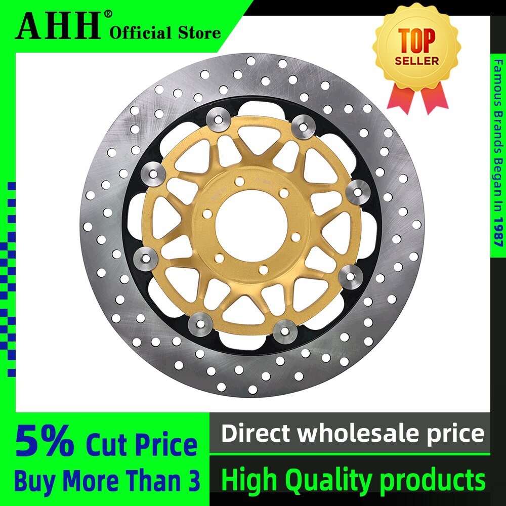AHH Front Brake Disc Plate Brake Disks For Honda CBR250RR MC22 CBR250 CBR22 NSR250 P3 Motorcycle