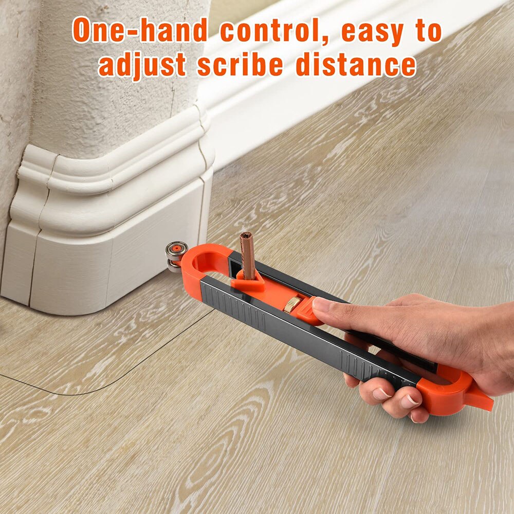 Profile Scribing Ruler Contour Gauge Duplicator Woodworking Measuring Copy Template Floor Tile Laying Cutting Drawing Tools