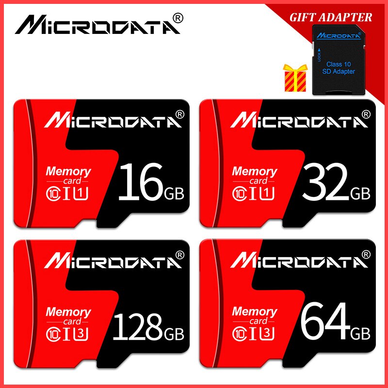 Micro Sd Tf Card 4Gb 8Gb 16Gb 32Gb 64Gb Class 10 Geheugenkaart 128Gb 64gb Tarjetas De Memoria Voor Smartphone