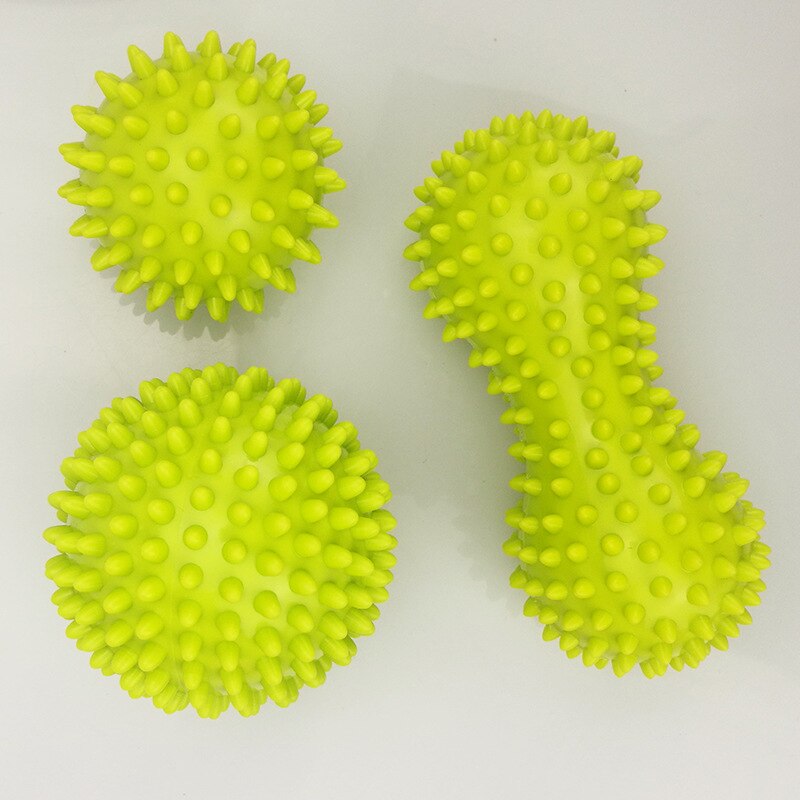 Pinda-vormige massage yoga fitnessbal pvc stressverlichtend lichaams- hand- en voetmassage-apparaat gezondheidszorghulpmiddelen