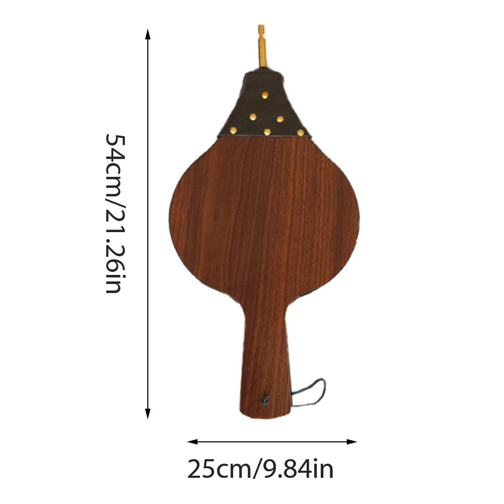 Wooden Fireplace Blower Manual Leather Blower Roasting Fire Barbecue Tool Winter Warmer Wood Stove Accessories Blower Fan