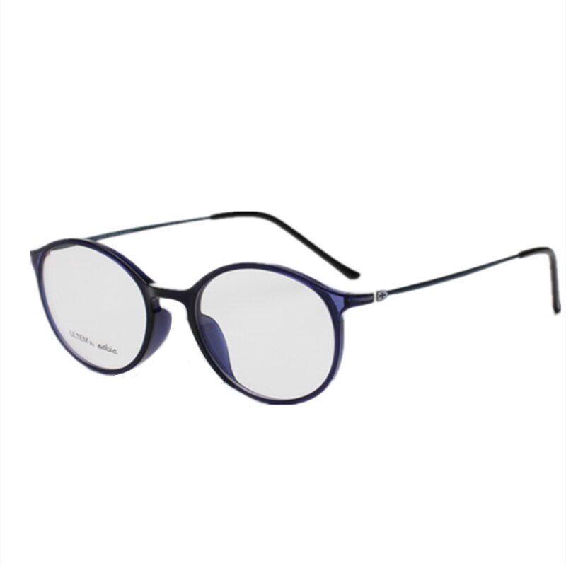 Gafas redondas de tungsteno para mujer, lentes de lectura Retro con montura de acero al carbono, Estilo Vintage Nerd, para miopía, japonesa,