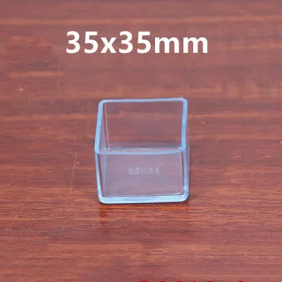 Protector transparente para patas de muebles, cubierta de silicona para patas de mesa y silla, resistente al desgaste, 16 piezas: Azul