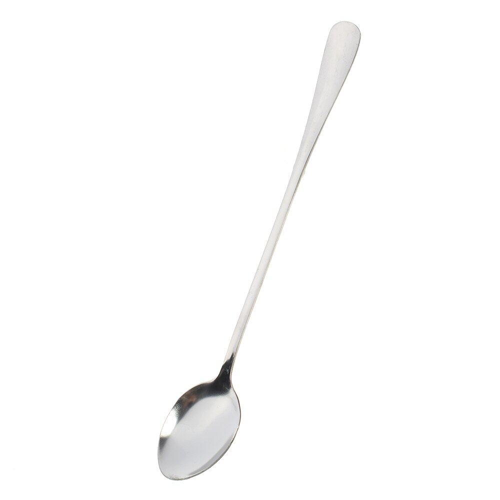 1Pc Stainless Steel Creativity Tea Spoon Dessert Coffee Ice Cream Stir Spoons Kitchen Accessories Bar Tools Long Handle: Pointed
