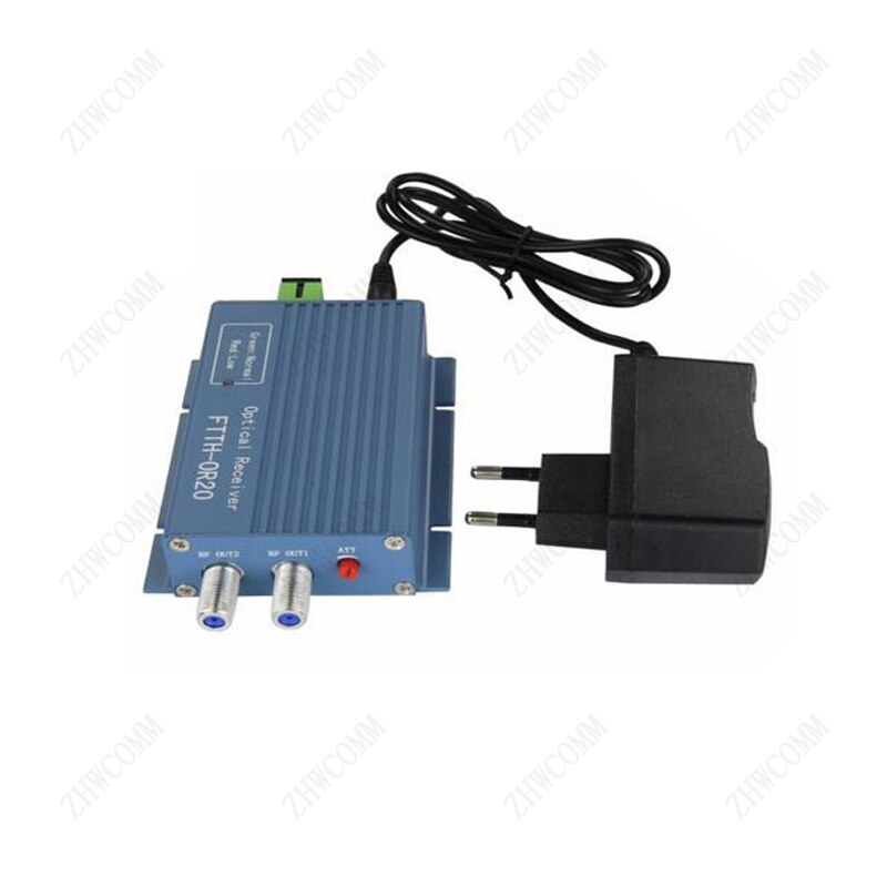 OR20 CATV Fiber Optische Ontvanger FTTH SC APC Simplex Fiber Optische Connector met 2 uitgang WDM voor PON WDM