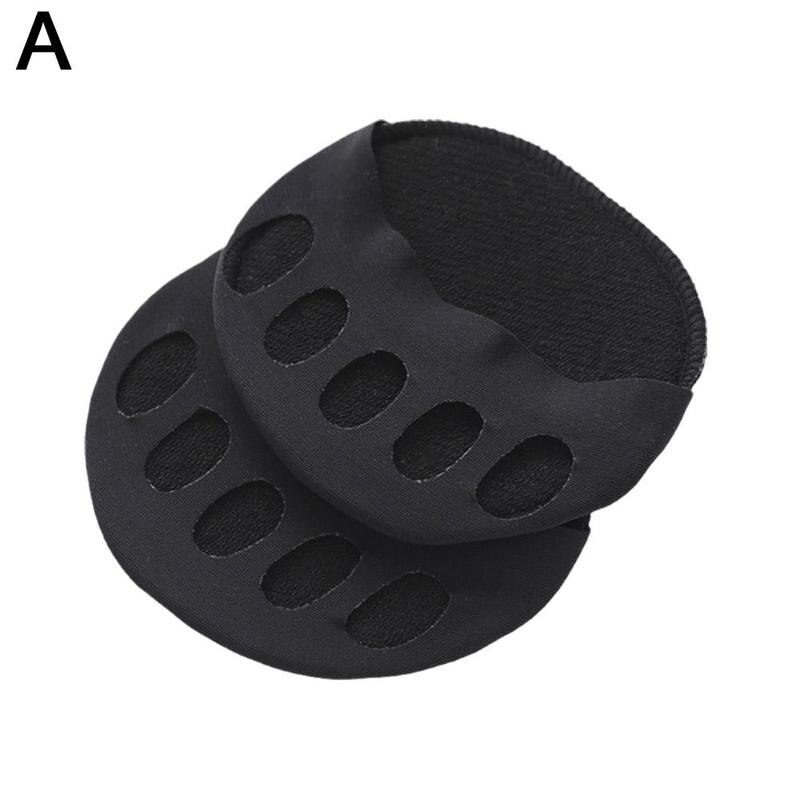 Vijf Tenen Voorvoet Pads Vrouwen Hoge Hakken Half Inlegzolen Inserts Absorbeert Teen Likdoorns Voet Pijn Care Eelt 1 Paar Shock pad Soc M5i6: A