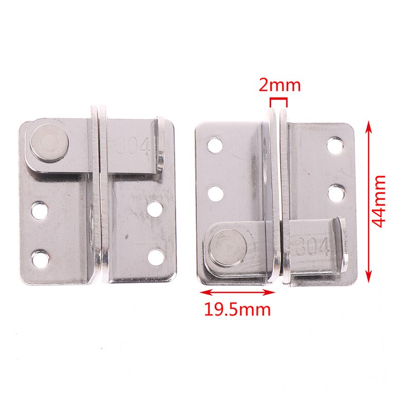 1Pcs Turn On Left / Right Brief Simple Bolt Anti-theft Security Door Thick Lock Hasp