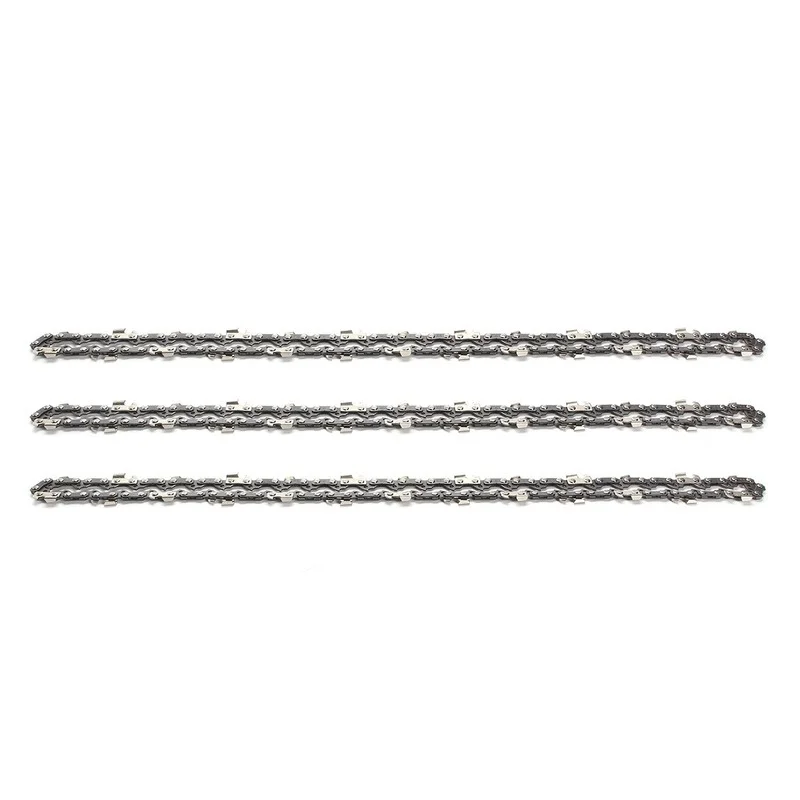 Tuin Elektrisch Gereedschap Accessoires Kettingzaagketting 3-delige set 3/8 1,3 mm 52 schakels Semi-beitelzaagblad