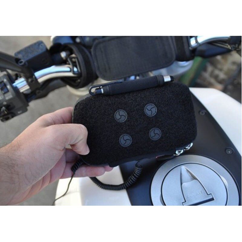 Smartphone Supporto Del Supporto Borsa con la copertura impermeabile per iphone Samsung smartphone per legare del Motociclo manubrio