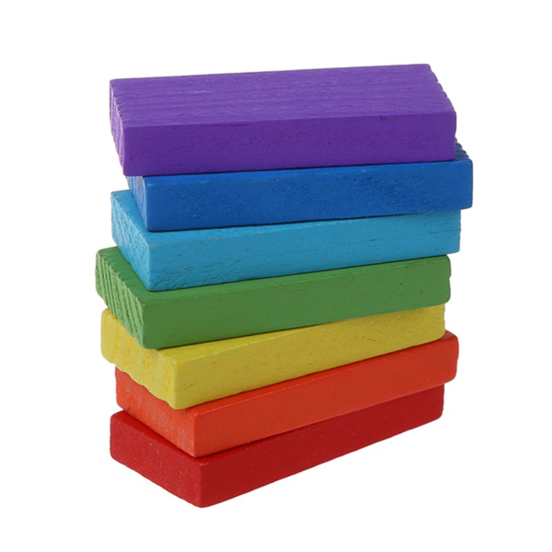 Juego de dominó de madera para niños Paquete de 120: Default Title