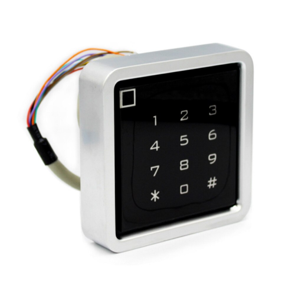 Square Access Control Keypad with RFID Card Reader