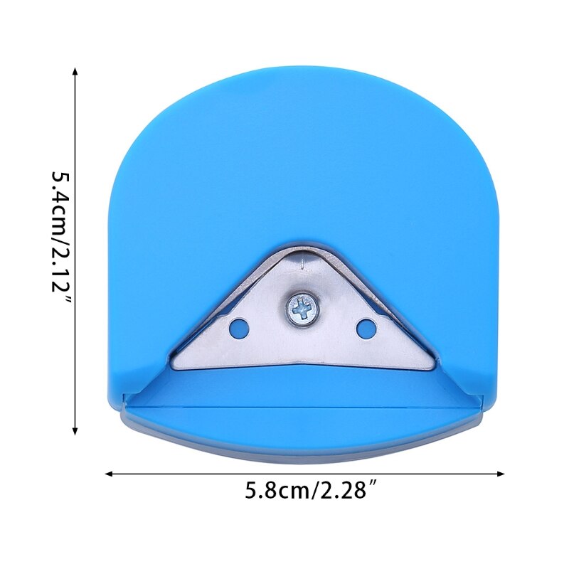 Coner rond de papier coloré polyvalent, perforateur de cône de papier, fournitures de fabrication de cartes Photo pour la maison, l'école et le bureau