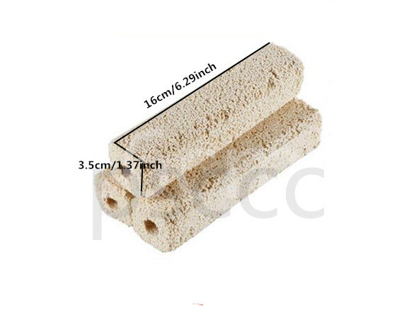 A lot Ceramic Bio Porous Filter Media Biological Rings Aquarium Fish Tank Nitrifying Bacteria Biocycle Material: Light Grey / 1000g