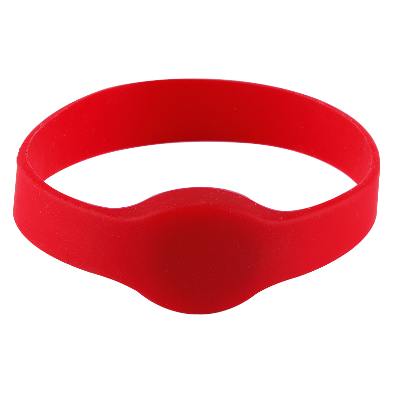 YARONGTECH RFID armband, 125khz em4100 RFID siliconen polsband voor toegangscontrole (Pack van 5) (zwart