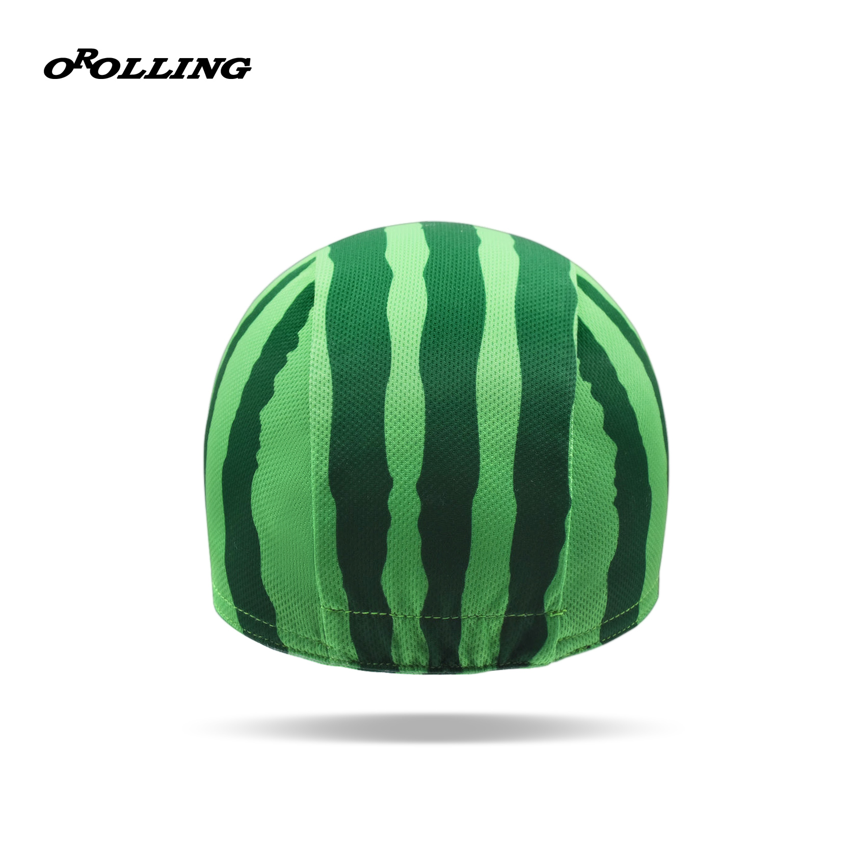 Cooles Wassermelonen-Fahrrad, grün, verrotten, neue klassische Fahrradkappen OSCROLLING Gorra Ciclismo, unisex
