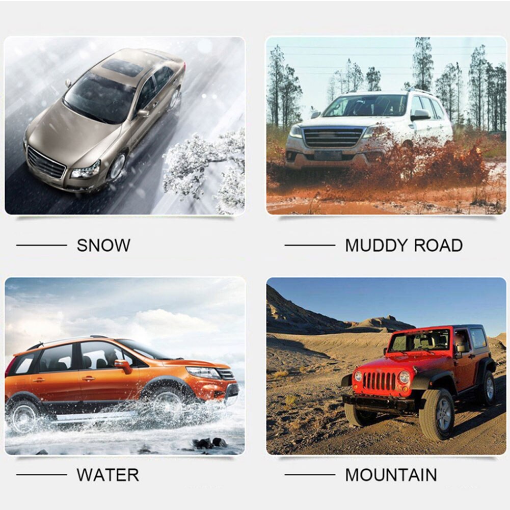 20 piezas de Nylon antideslizante para camión, cadenas de neumáticos de nilón, Snow Mud, Cable de la correa de neumáticos de seguridad para coche con guantes, accesorios para el coche, picos para neumáticos nuevos