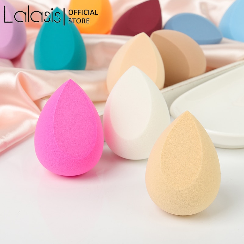 Lalasis Makeup Spong Bueaty Blender Cosmetic Sponge Puff Makeup Puff Healthy Latex Soft Sponge All