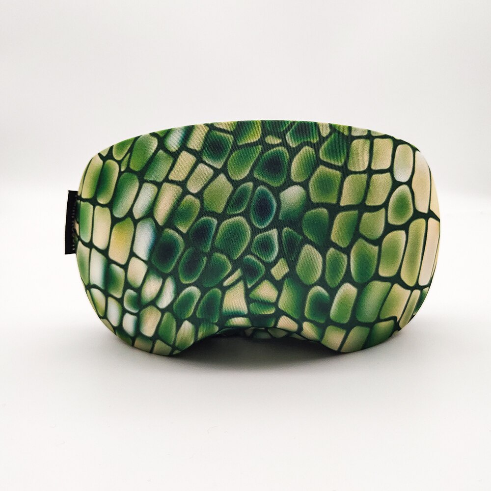 Funda elástica para gafas de esquí, Protector de gafas de snowboard para invierno, deportes al aire libre, fundas para gafas de esquí a prueba de arañazos: Rojo